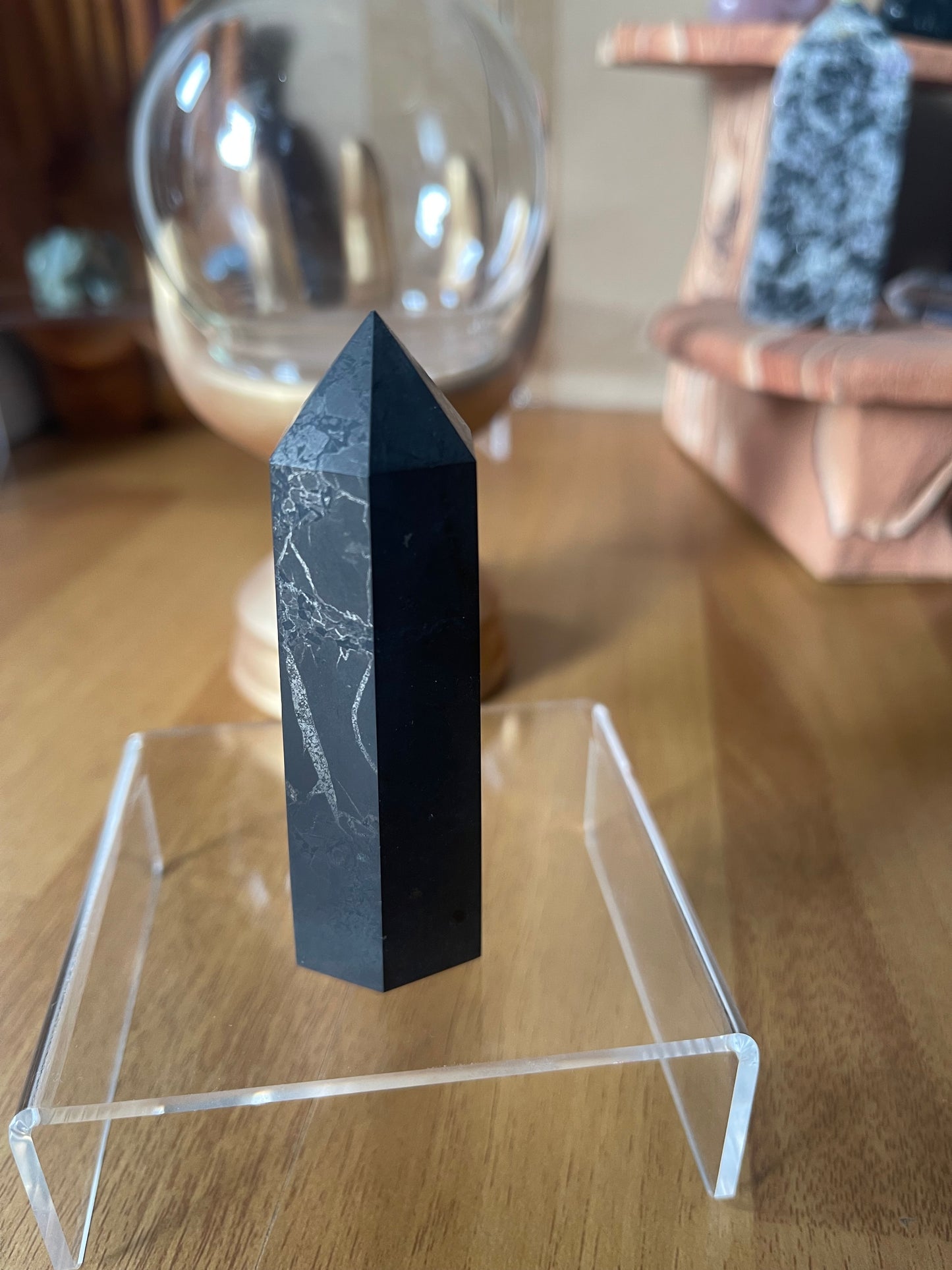 Shungite w/ Pyrite Towers