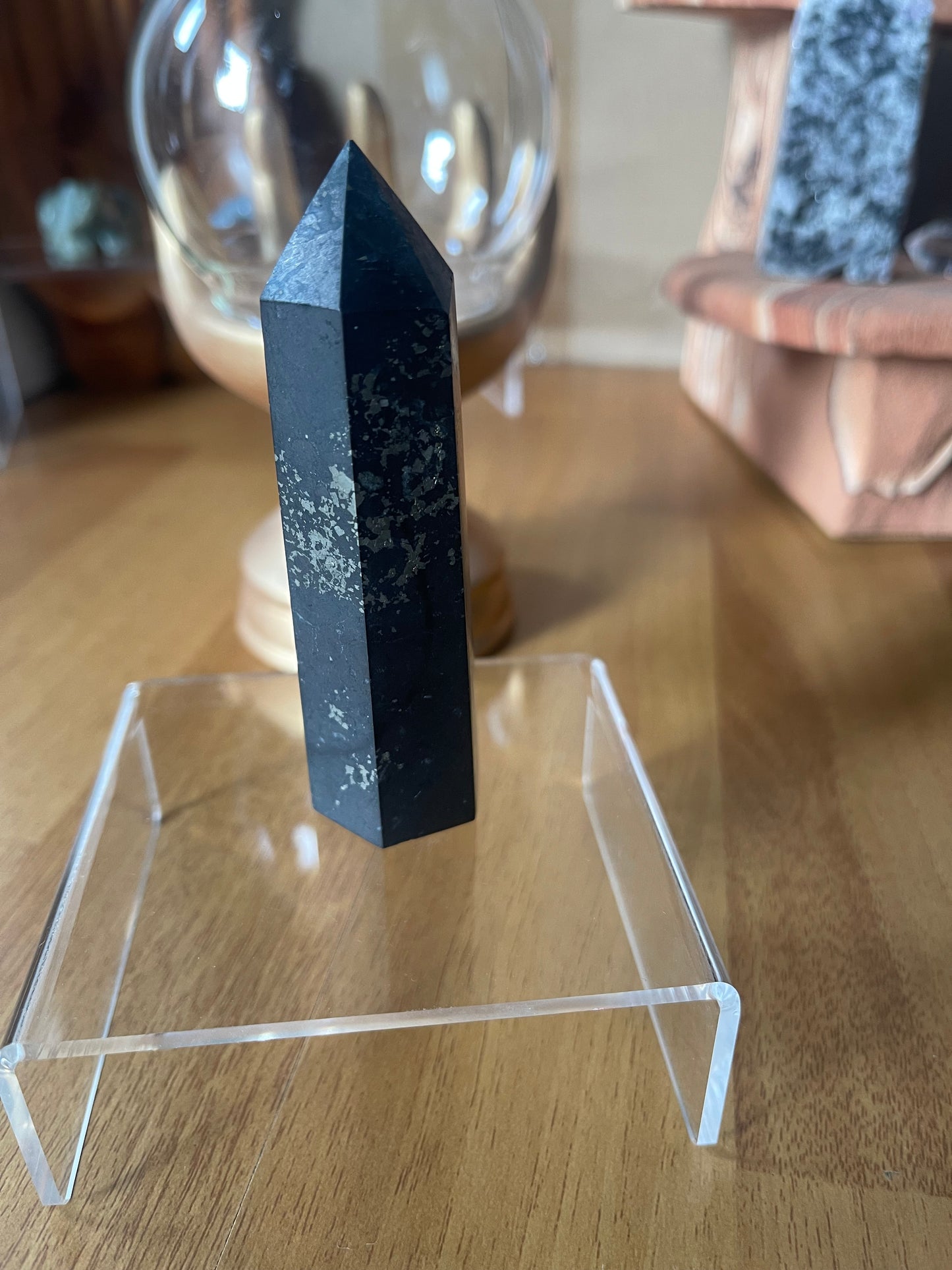 Shungite w/ Pyrite Towers