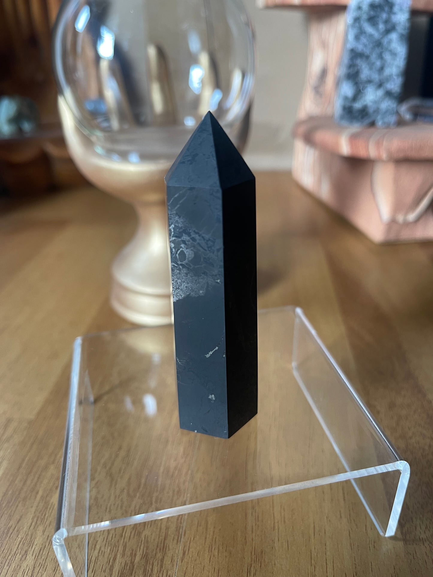Shungite w/ Pyrite Towers